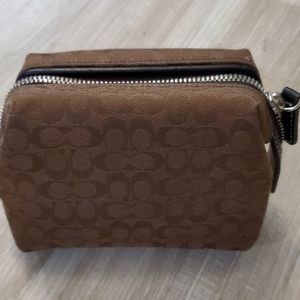 Coach cosmetic bag